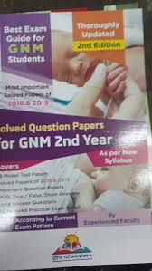 SOLVED QUESTION PAPERS FOR GNM 2ND YEAR